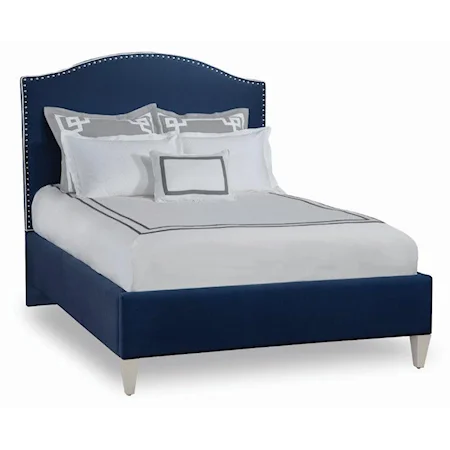 Elliston King Bed w/ Nailheads